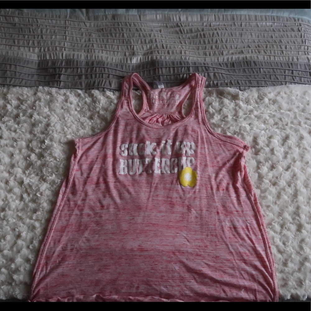 Suck It Up Buttercup Inspirational Workout Top